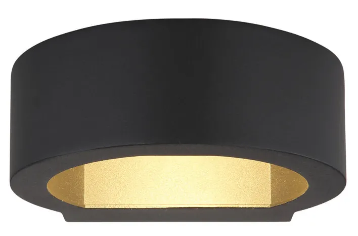 GLOBO LED Außenwandleuchte SLICE I schwarz