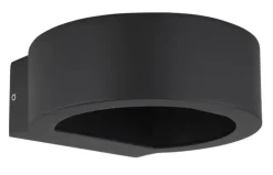 GLOBO LED Außenwandleuchte SLICE I schwarz