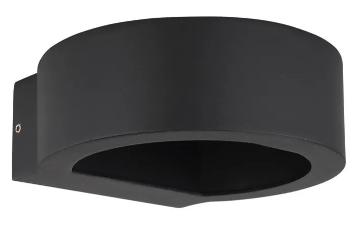 GLOBO LED Außenwandleuchte SLICE I schwarz