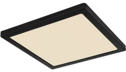 GLOBO LED Deckenlampe LASSE 29 x 29 cm schwarz