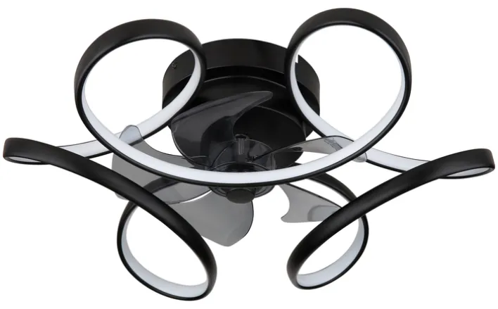 GLOBO LED Deckenlampe LORIS mit Ventilator