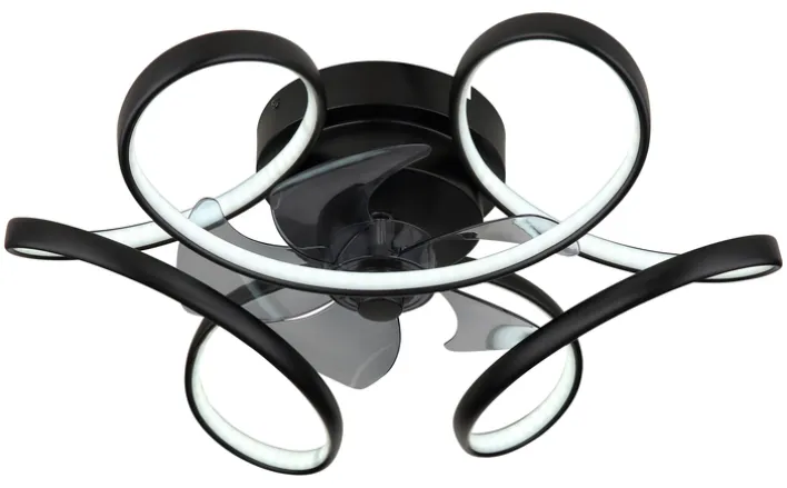 GLOBO LED Deckenlampe LORIS mit Ventilator