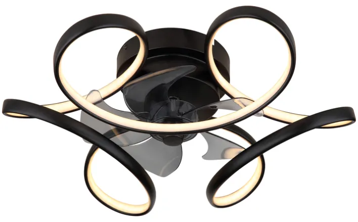 GLOBO LED Deckenlampe LORIS mit Ventilator