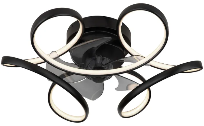 GLOBO LED Deckenlampe LORIS mit Ventilator