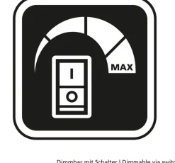 GLOBO LED Deckenlampe MARU 42 cm