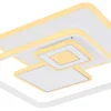 GLOBO LED Deckenlampe RODERICK 50 x 50 cm weiß