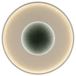 GLOBO LED Deckenlampe SHIRLEY 50 cm sandfarbig