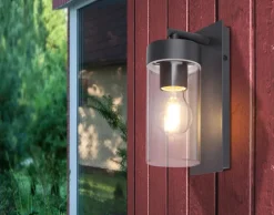 GLOBO LED Retrofit Außenwandleuchte VESSA anthrazit