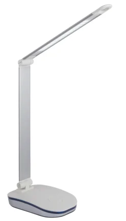 GLOBO LED Schreibtischlampe TALISA 3-teilig silberfarbig