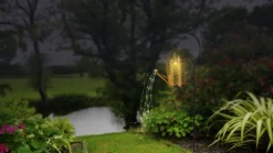 GLOBO LED Solarlampe Gießkanne FRIEDA 85 cm