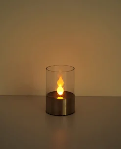 GLOBO LED Solarlampe MAD Edelstahl