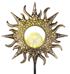 GLOBO LED Solarlampe Sonne NATALIA 81 cm