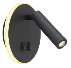 GLOBO LED Wandleuchte MANY schwarz