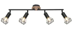 GLOBO Retrofit Deckenlampe XARA I 4 Spots