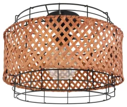 GLOBO Retrofit Deckenlampe GINA 35 cm