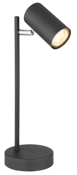 GLOBO Retrofit LED Tisch Leselampe ROBBI schwarz