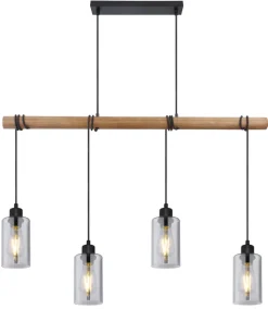 GLOBO Retrofit Pendellampe HADERA 98 x 130 cm