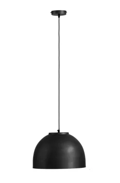 GLOBO Retrofit Pendelleuchte HERMI I 40 cm schwarz