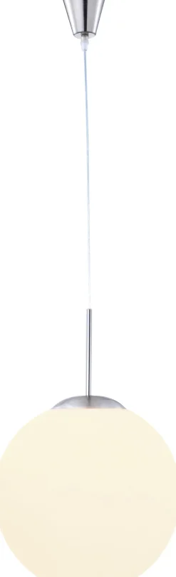 GLOBO Retrofit Pendelleuchte BALLA 25 cm Opalglas