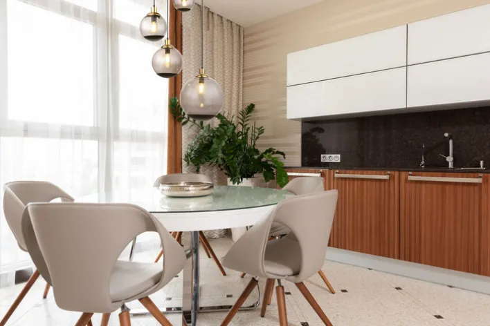 GLOBO Retrofit Pendelleuchte POTTER 65 cm schwarz /messingfarbig