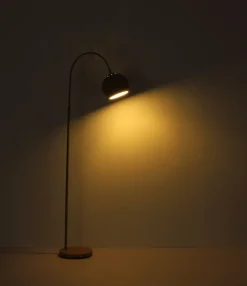 GLOBO Retrofit Stehlampe BENNO 150cm schwarz