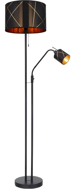 GLOBO Retrofit Stehlampe BEMMO 175 cm