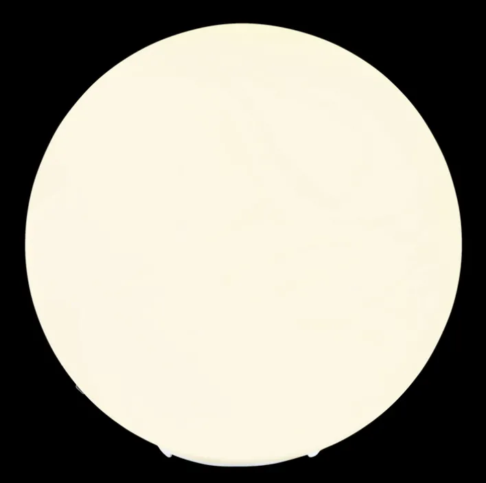 GLOBO Retrofit Tischlampe BALLA 25 cm Opalglas