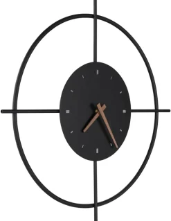 GLOBO Wanduhr SUSSY III 50 cm mit Licht