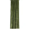 GÖZZE Samt-Vorhang MAGNUM 135 x 245 cm grün