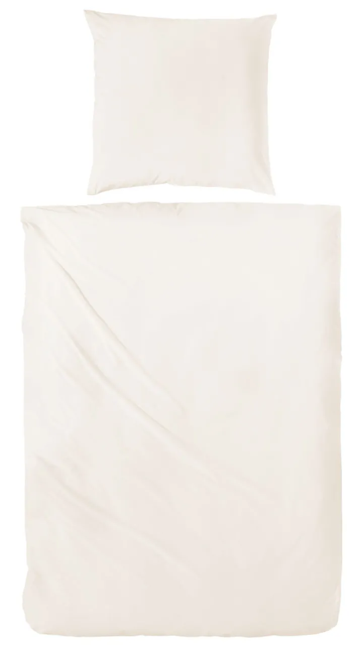 HAHN Satin-Bettwäsche LUXUS 200 x 200 cm champagner