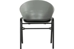 Hartman Gartenstuhl TUBB 2er Set schwarz /grau