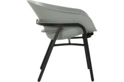 Hartman Gartenstuhl TUBB 2er Set schwarz /grau