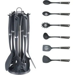 HATEX Küchenhelfer Set 7-teilig grau