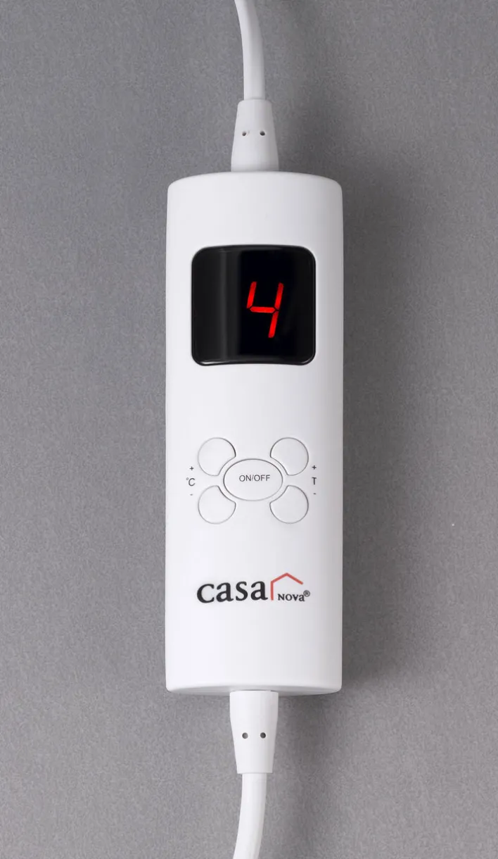 Heizdecke HENRY 130 x 180 cm anthrazit