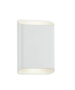 helestra Badlampe Wand TOCO Aluminium 20 x 14,5 x 4 cm matt Weiß