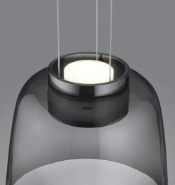 helestra LED Pendelleuchte ODA schwarz