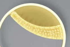 HELL LED Deckenlampe DANA 40 cm messingfarbig