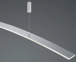 HELL LED Pendelleuchte NEW LOIRE 100 cm alufarbig