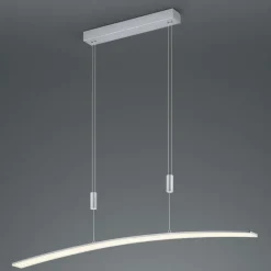 HELL LED Pendelleuchte NEW LOIRE 100 cm alufarbig