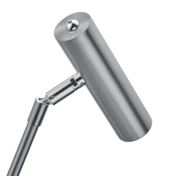 HELL LED Tischlampe TOM nickelfarbig /chromfarbig