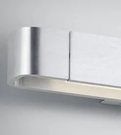 HELL LED Wandleuchte BOX alufarbig eloxiert