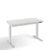 Höhenverstellbarer Schreibtisch BONMEDICO MOVU II weiß