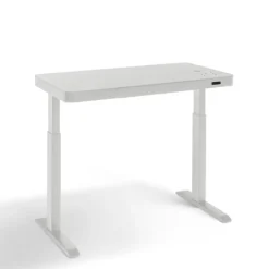 Höhenverstellbarer Schreibtisch BONMEDICO MOVU II weiß