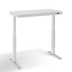 Höhenverstellbarer Schreibtisch BONMEDICO MOVU II weiß