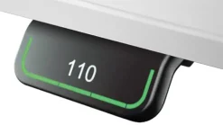 Höhenverstellbarer Schreibtisch 160 x 80 cm Asteiche/ Graphit