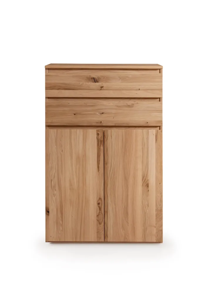 Highboard DURABLE OFFICE 80 x 121 cm braun