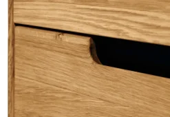 Highboard MILO 163 x 147 cm Eiche teilmassiv