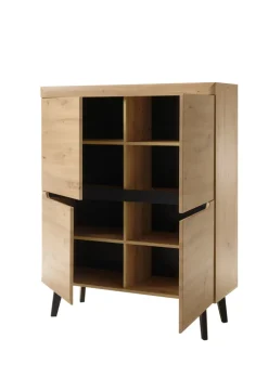 Highboard TORGE 134 cm Artisan Eiche-Dekor