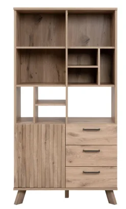 Highboard WELLINGTON 84,5 x 160 cm Schwedeneiche