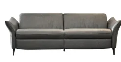 himolla Ledersofa 2-Sitzer MAINSTADT zinngrau